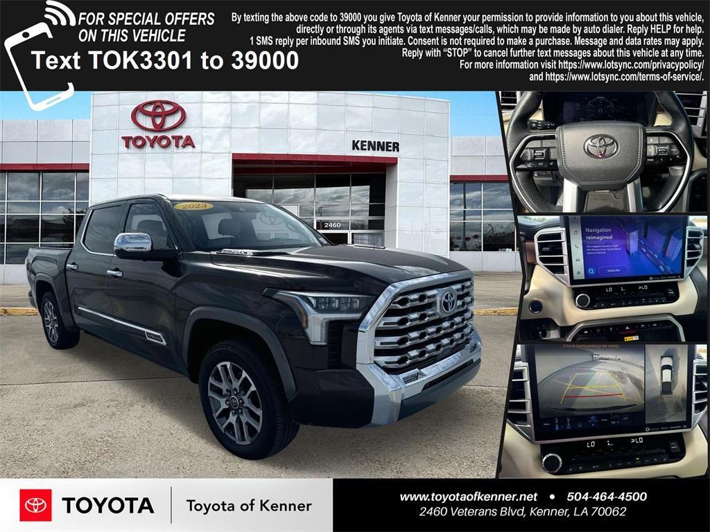 used 2023 Toyota Tundra Hybrid car, priced at $53,510