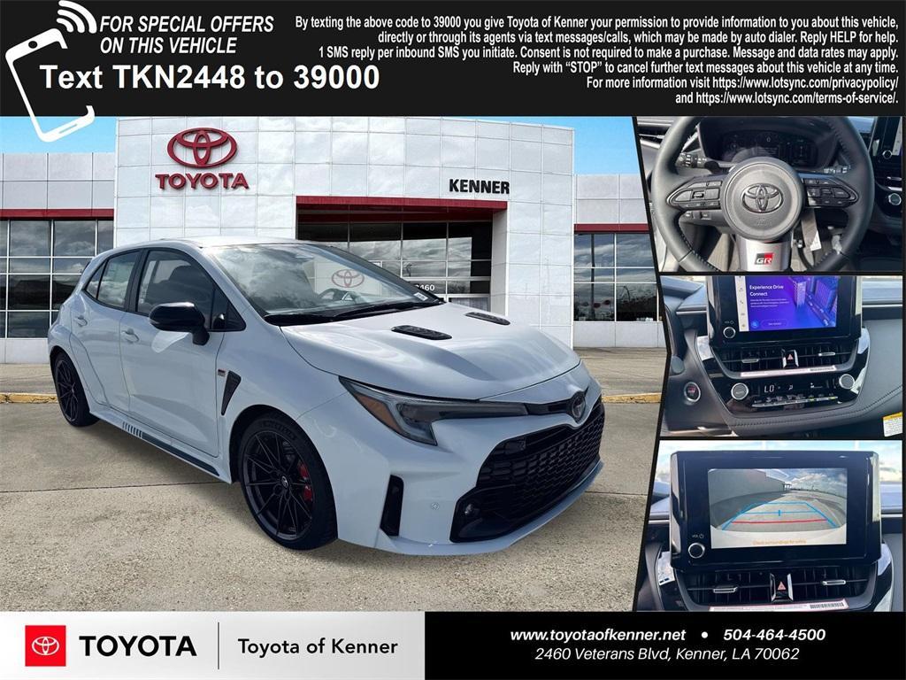 new 2024 Toyota GR Corolla car, priced at $45,395