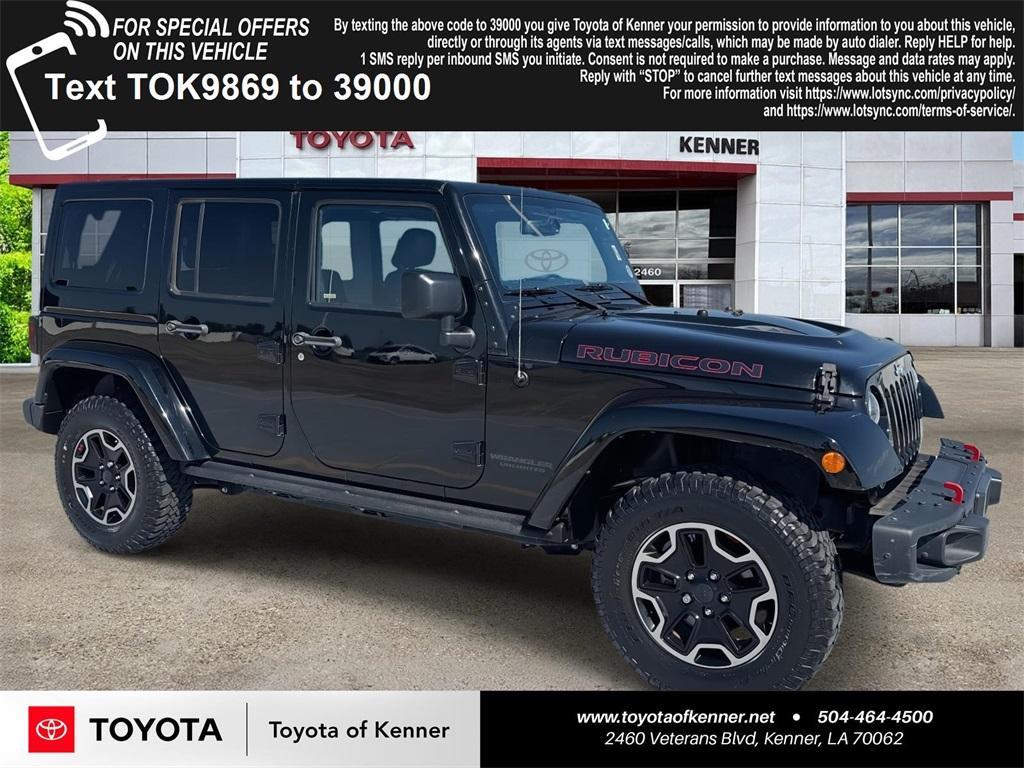 used 2017 Jeep Wrangler Unlimited car, priced at $29,459