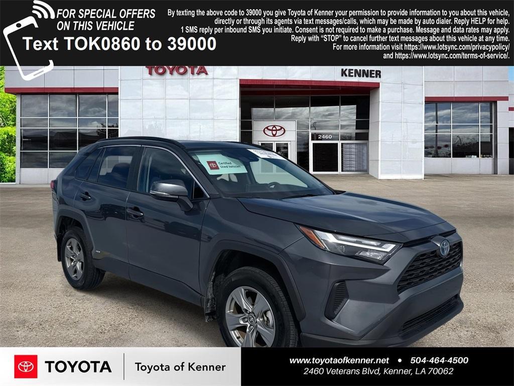 used 2024 Toyota RAV4 Hybrid car, priced at $33,296