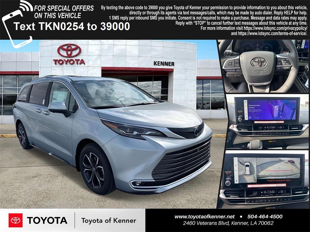 new 2025 Toyota Sienna car, priced at $62,164