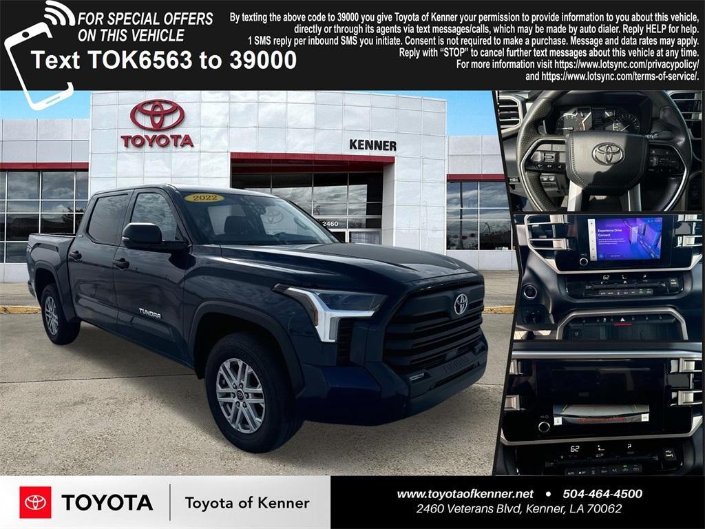 used 2022 Toyota Tundra car, priced at $39,496