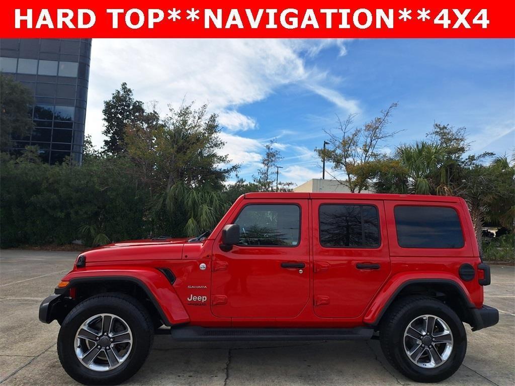 used 2021 Jeep Wrangler Unlimited car, priced at $32,599