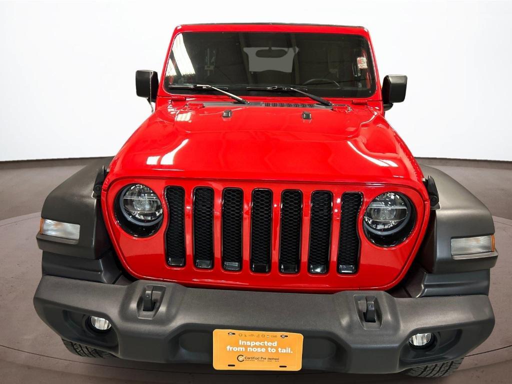 used 2020 Jeep Wrangler Unlimited car, priced at $24,495