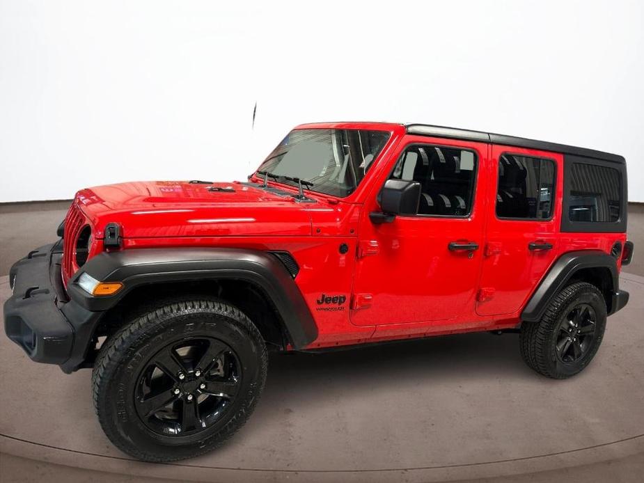 used 2020 Jeep Wrangler Unlimited car, priced at $24,495