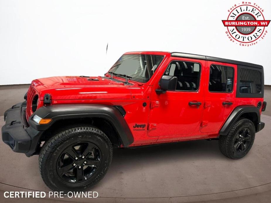 used 2020 Jeep Wrangler Unlimited car, priced at $24,495