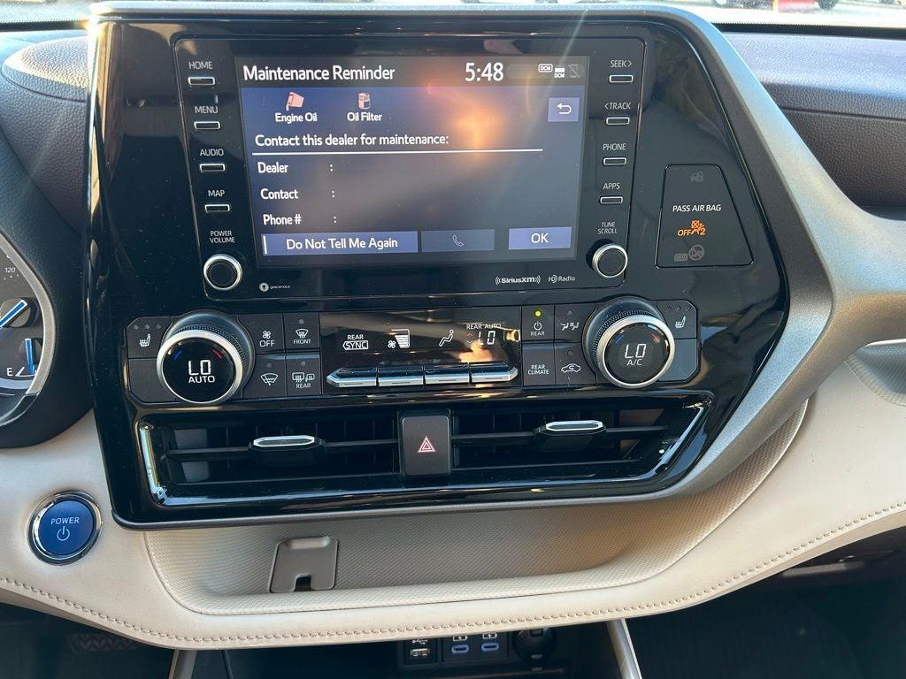 used 2022 Toyota Highlander Hybrid car, priced at $35,950