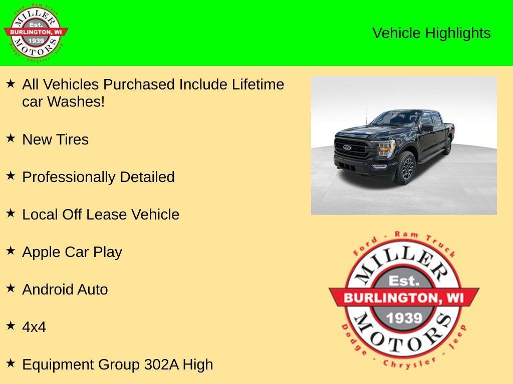 used 2022 Ford F-150 car, priced at $40,250