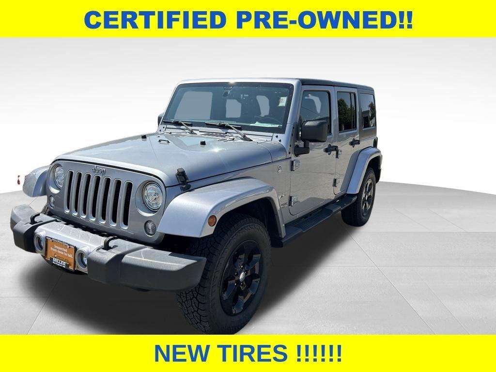 used 2018 Jeep Wrangler JK Unlimited car, priced at $20,875