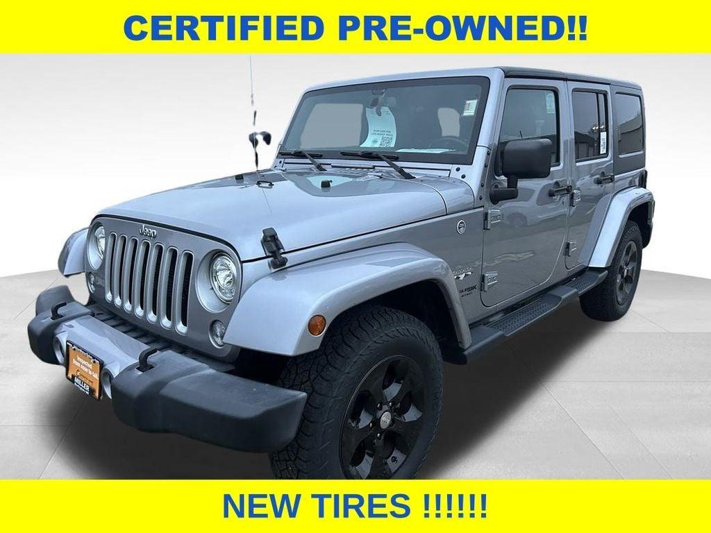 used 2018 Jeep Wrangler JK Unlimited car, priced at $20,621