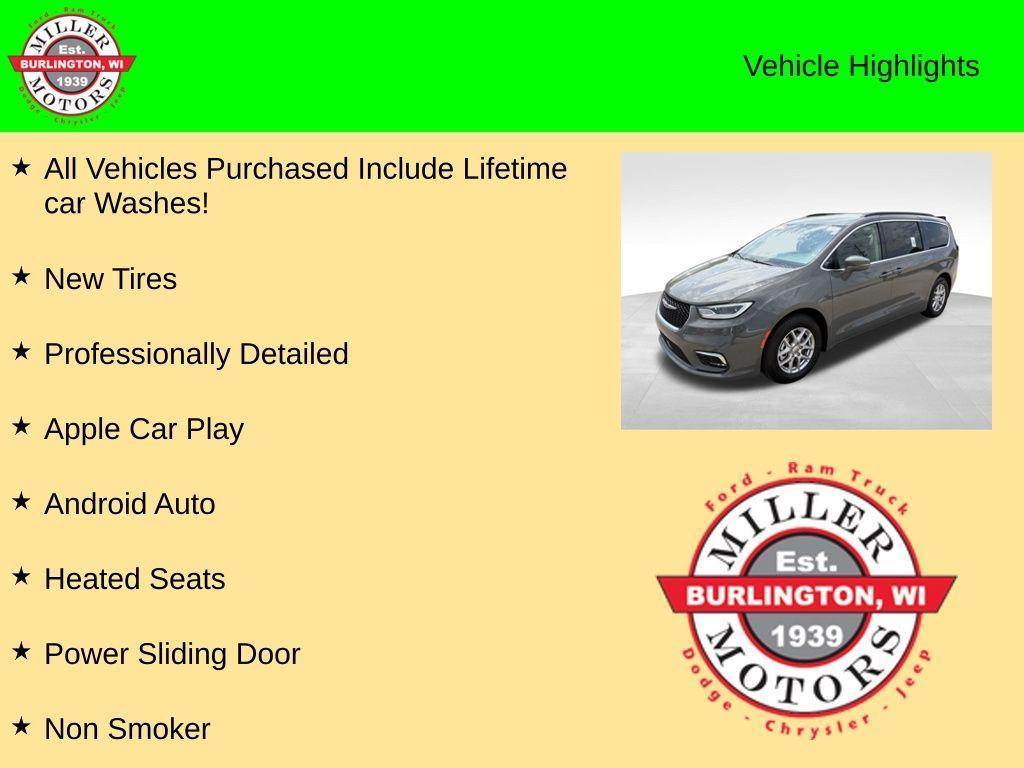 used 2022 Chrysler Pacifica car, priced at $23,676