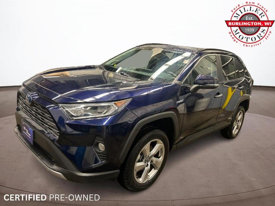 used 2021 Toyota RAV4 Hybrid car, priced at $38,490