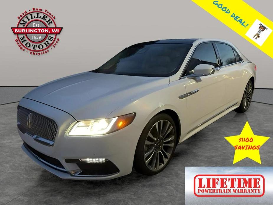 used 2020 Lincoln Continental car, priced at $31,573
