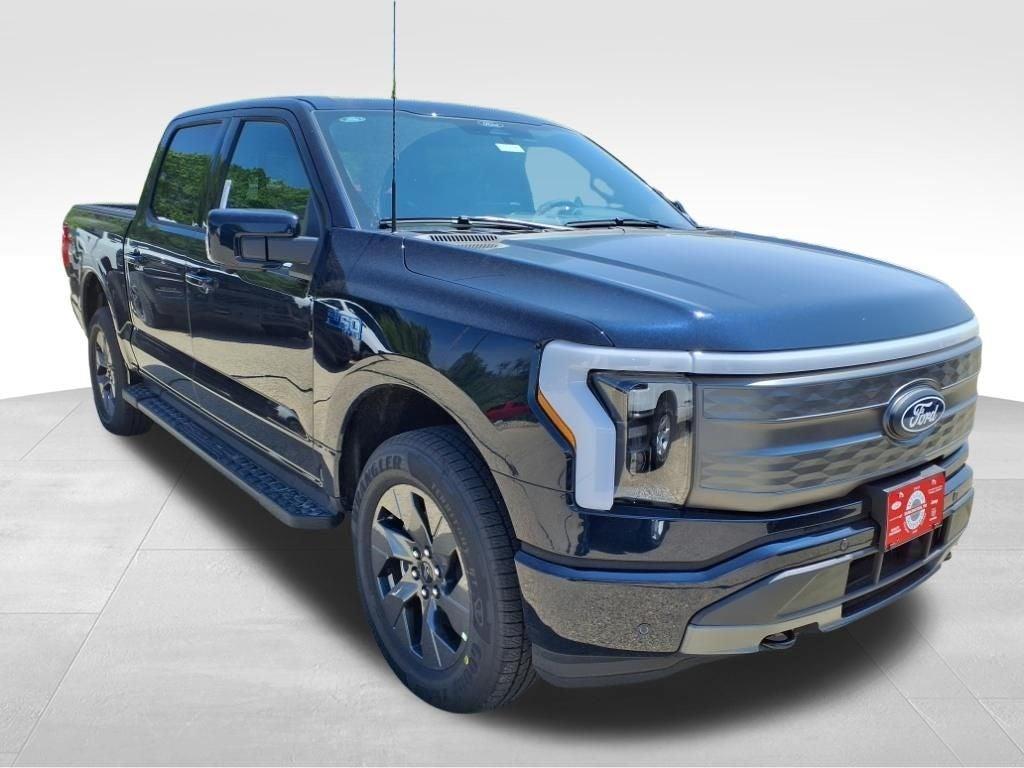 new 2025 Ford F-150 Lightning car, priced at $75,696