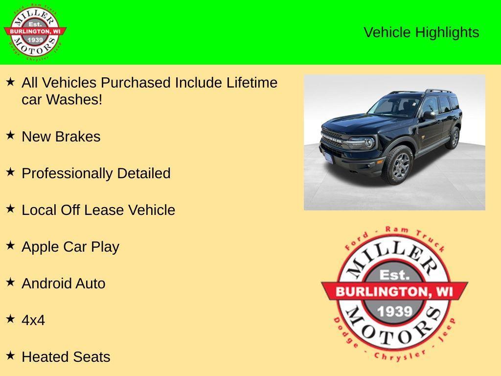 used 2022 Ford Bronco Sport car, priced at $29,267