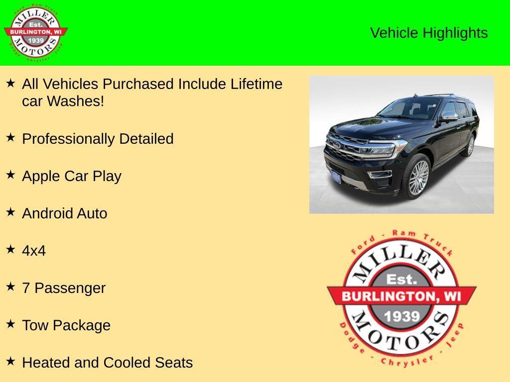 used 2022 Ford Expedition car, priced at $55,490