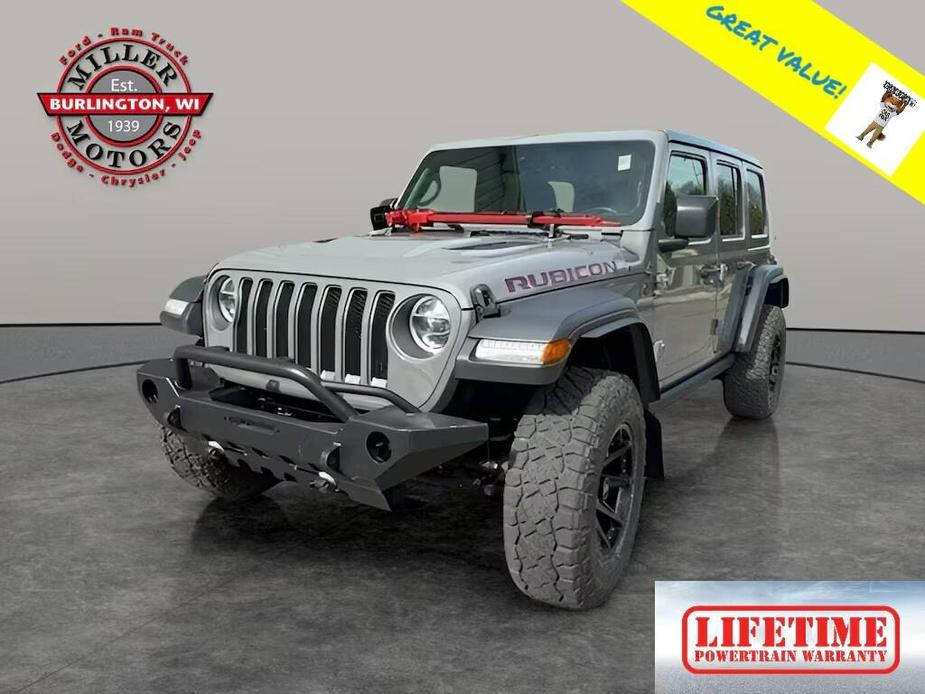 used 2022 Jeep Wrangler Unlimited car, priced at $42,085