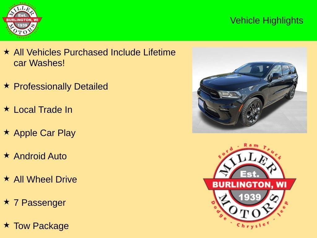 used 2021 Dodge Durango car, priced at $26,780