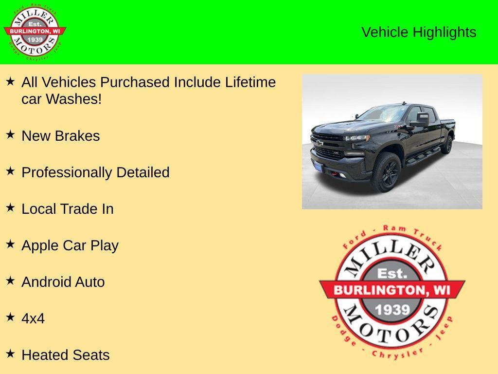 used 2021 Chevrolet Silverado 1500 car, priced at $42,429