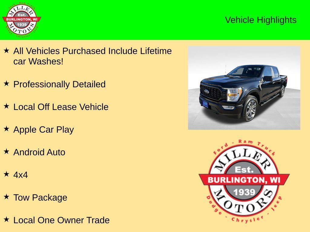 used 2022 Ford F-150 car, priced at $36,995