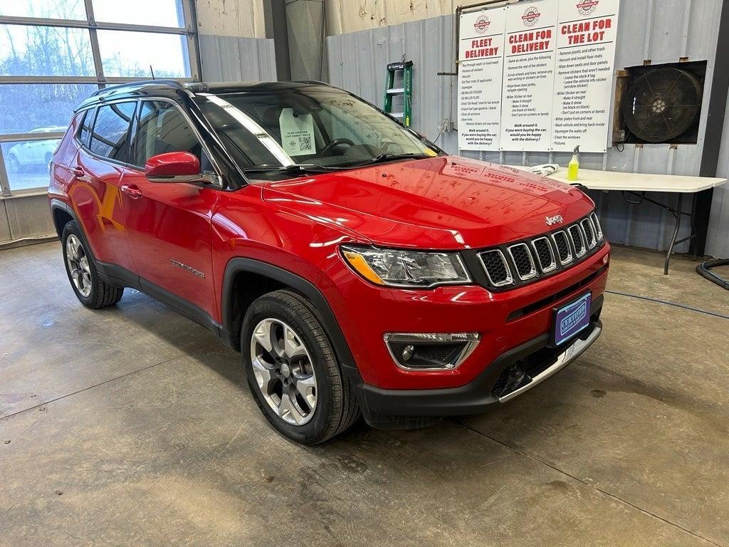 used 2021 Jeep Compass car, priced at $21,575