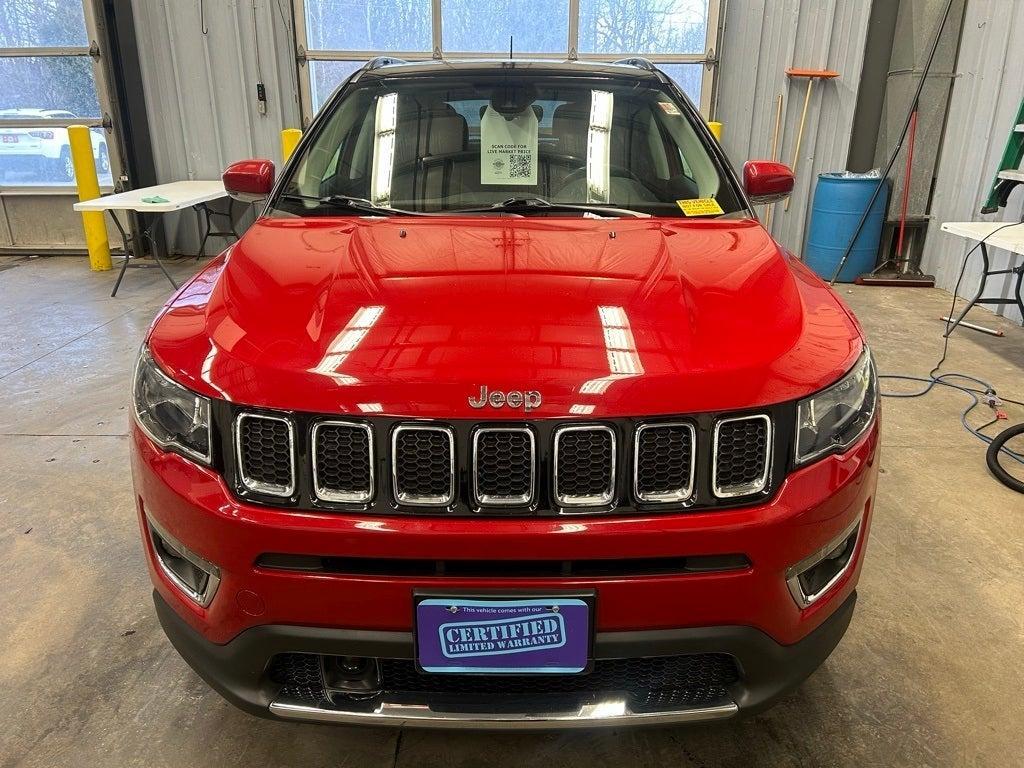 used 2021 Jeep Compass car, priced at $21,575