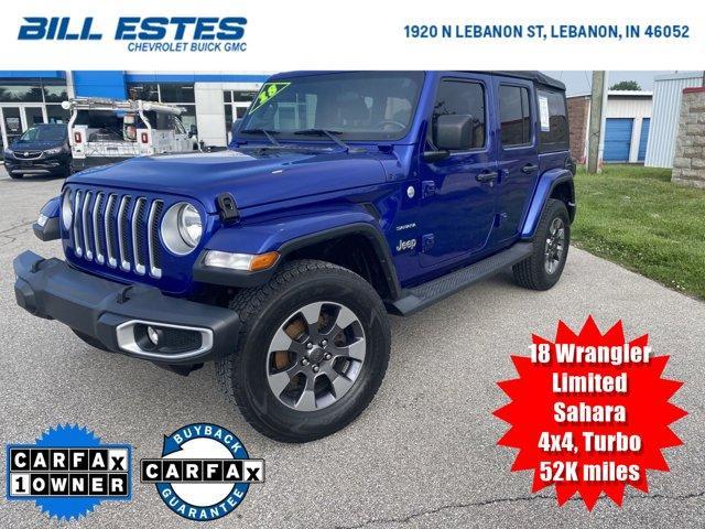 used 2018 Jeep Wrangler Unlimited car, priced at $31,316