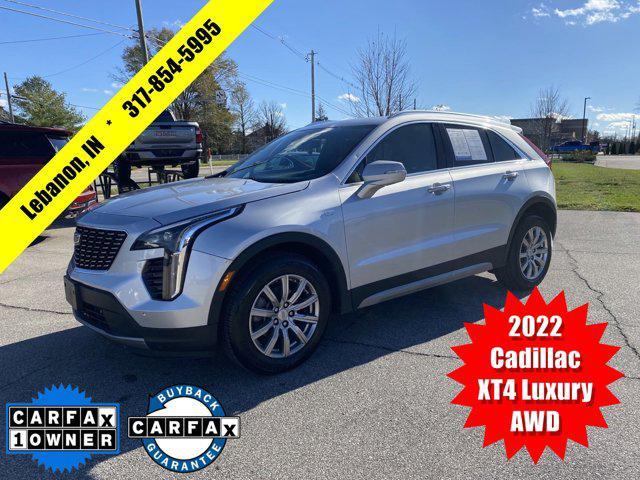 used 2022 Cadillac XT4 car, priced at $24,000