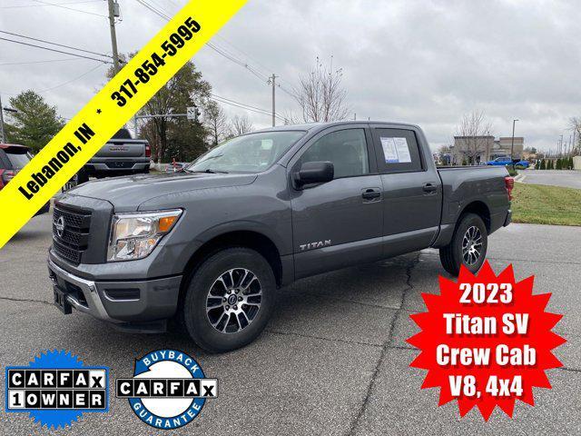 used 2023 Nissan Titan car, priced at $33,000