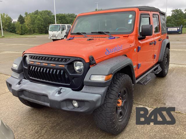 used 2018 Jeep Wrangler Unlimited car, priced at $27,490