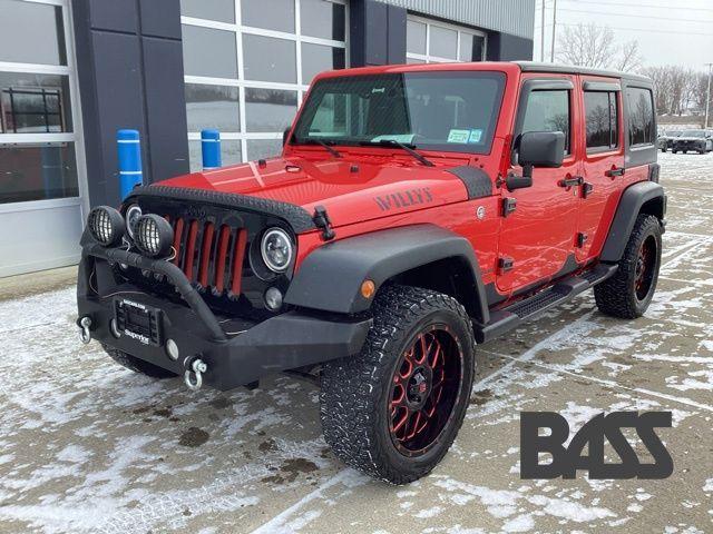 used 2016 Jeep Wrangler Unlimited car, priced at $21,790