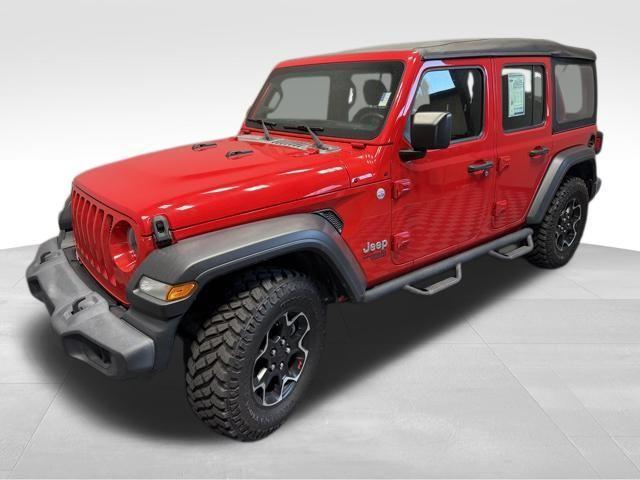 used 2021 Jeep Wrangler Unlimited car, priced at $23,990