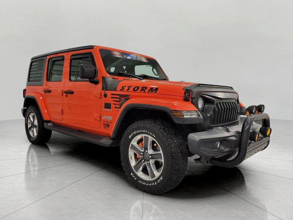 used 2018 Jeep Wrangler Unlimited car, priced at $27,107