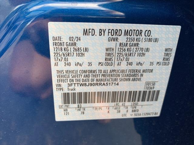 used 2024 Ford Maverick car, priced at $33,735