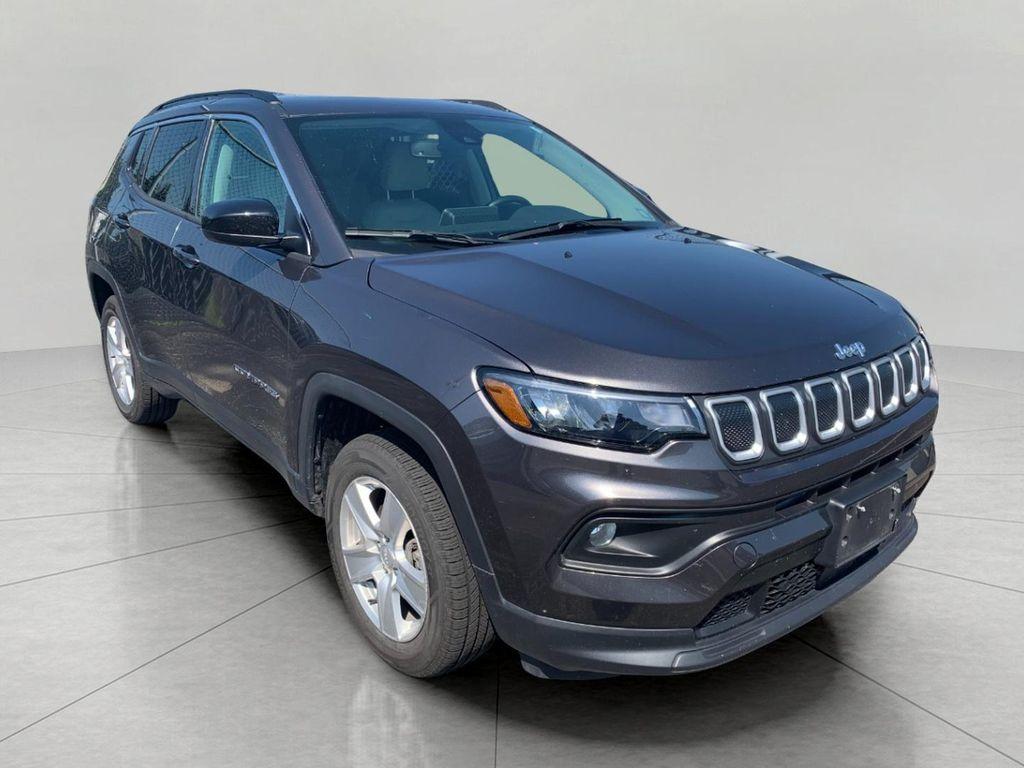 used 2022 Jeep Compass car, priced at $22,355