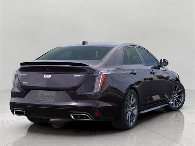 new 2025 Cadillac CT4 car, priced at $52,764