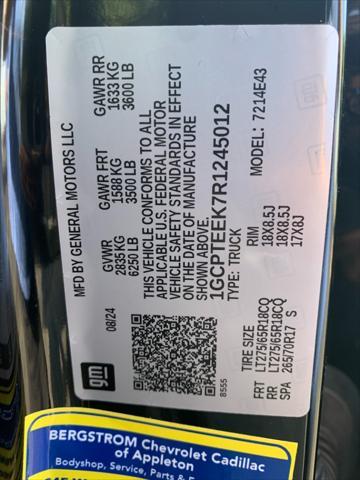 used 2024 Chevrolet Colorado car, priced at $37,864