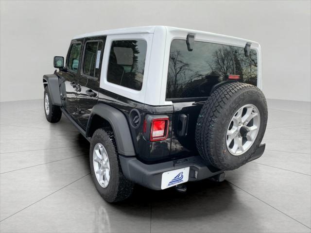 used 2021 Jeep Wrangler Unlimited car, priced at $29,323