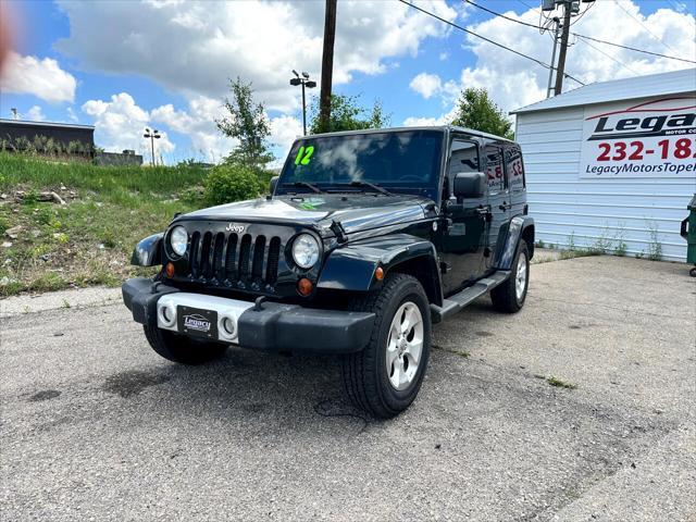 used 2012 Jeep Wrangler Unlimited car, priced at $16,488