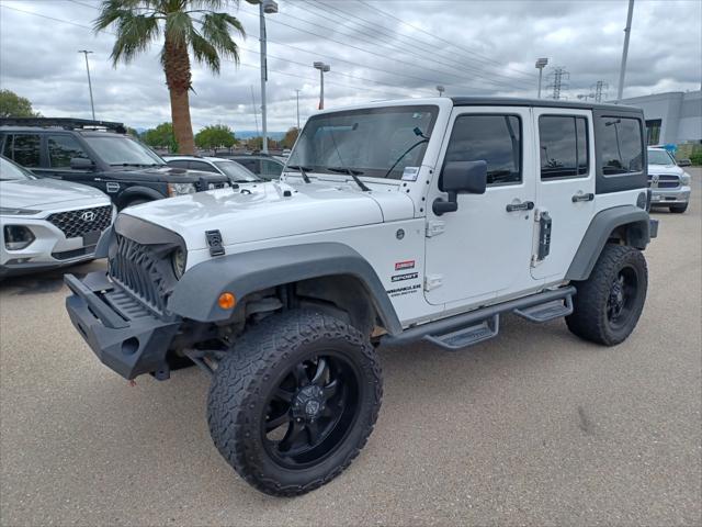 used 2017 Jeep Wrangler Unlimited car, priced at $24,526