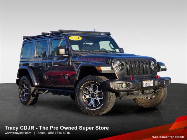 used 2021 Jeep Wrangler Unlimited car, priced at $41,238