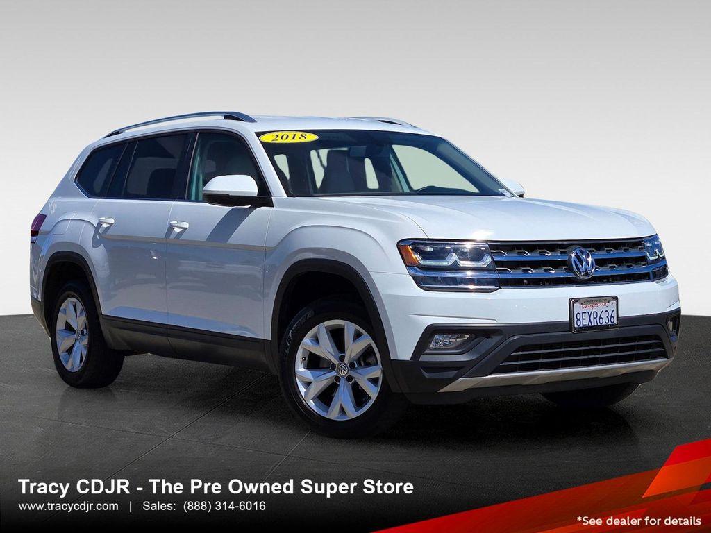 used 2018 Volkswagen Atlas car, priced at $12,688