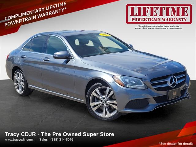 used 2018 Mercedes-Benz C-Class car, priced at $19,998