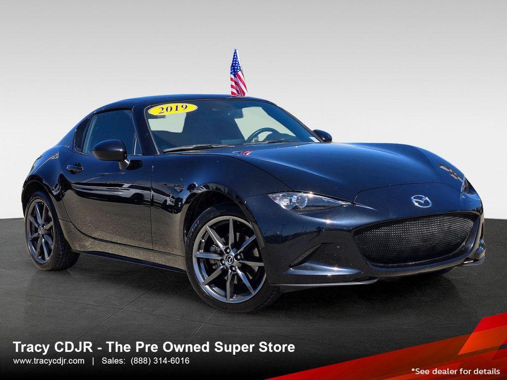 used 2019 Mazda MX-5 Miata RF car, priced at $23,488