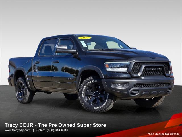 used 2021 Ram 1500 car, priced at $45,099