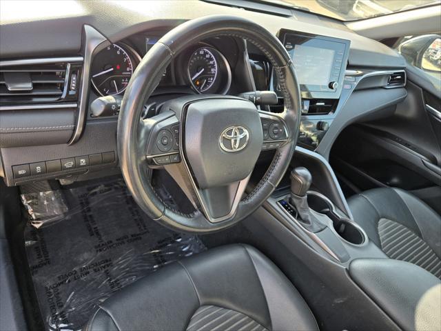 used 2021 Toyota Camry car, priced at $17,388