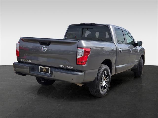 used 2021 Nissan Titan car, priced at $30,158