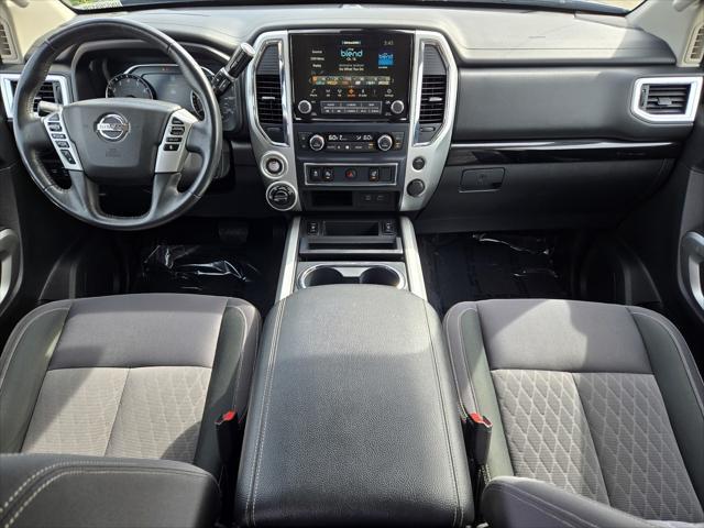 used 2021 Nissan Titan car, priced at $30,158