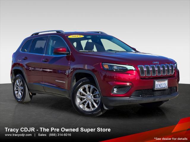 used 2019 Jeep Cherokee car, priced at $17,645