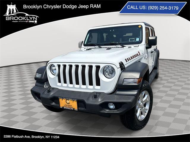 used 2021 Jeep Wrangler Unlimited car, priced at $36,009